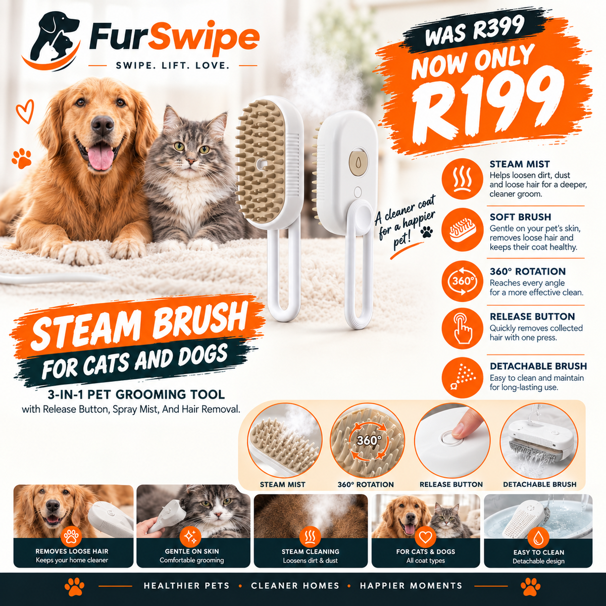 FurSwipe Mist Brush