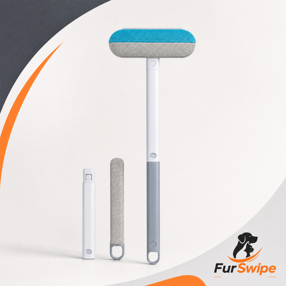 FurSwipe Fur Removal Brush with Handle
